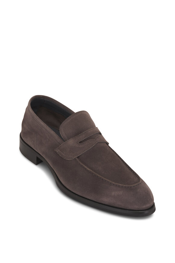Di Bianco Brera Mousse Suede Penny Loafer