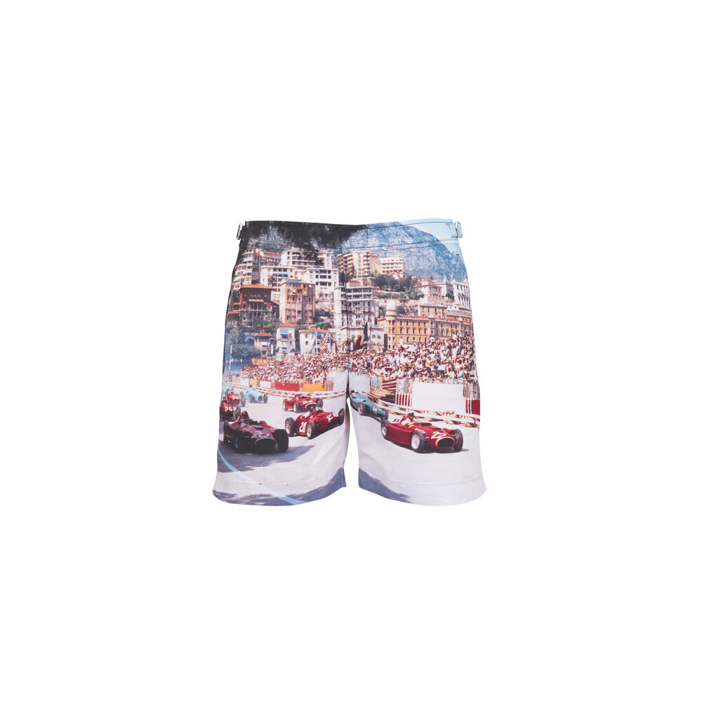 Orlebar Brown - Bulldog Start Your Engines Swim Trunks Orlebar Brown - Bulldog Start Your Engines Swim Trunks