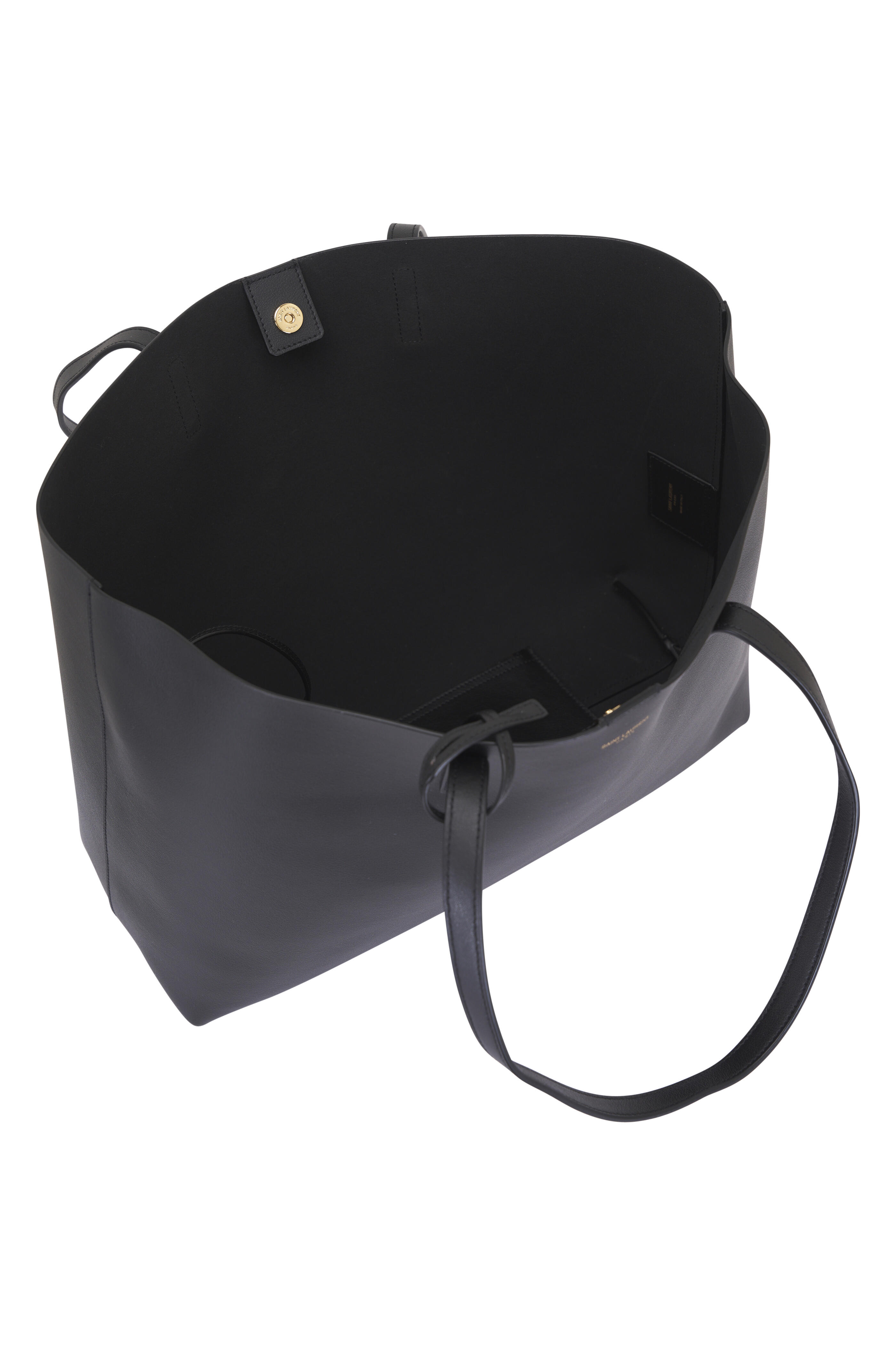 SAINT LAURENT 'Saint Laurent' shopping bag Black 【Unisex】 Saint Laurent Shopping Saint Laurent Tote Bag in Leather