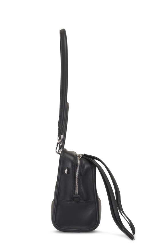 Loewe Small Amazona 180 Black Leather Top Handle Bag - view 9
