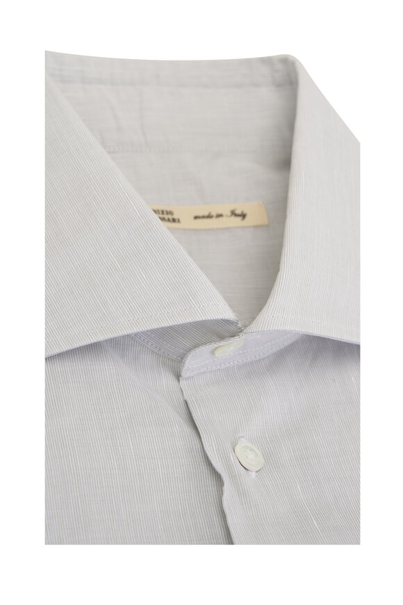 Maurizio Baldassari White & Sand Sport Shirt - view 3