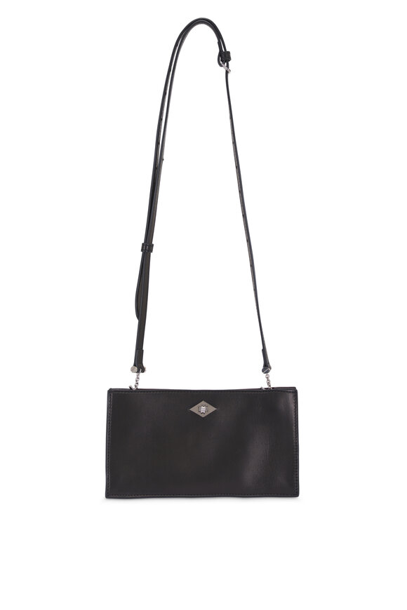 【送料&関税込】The Row Black Leather Crossbody Bag Large To Go Crossbody Bag Black in Leather – The Row
