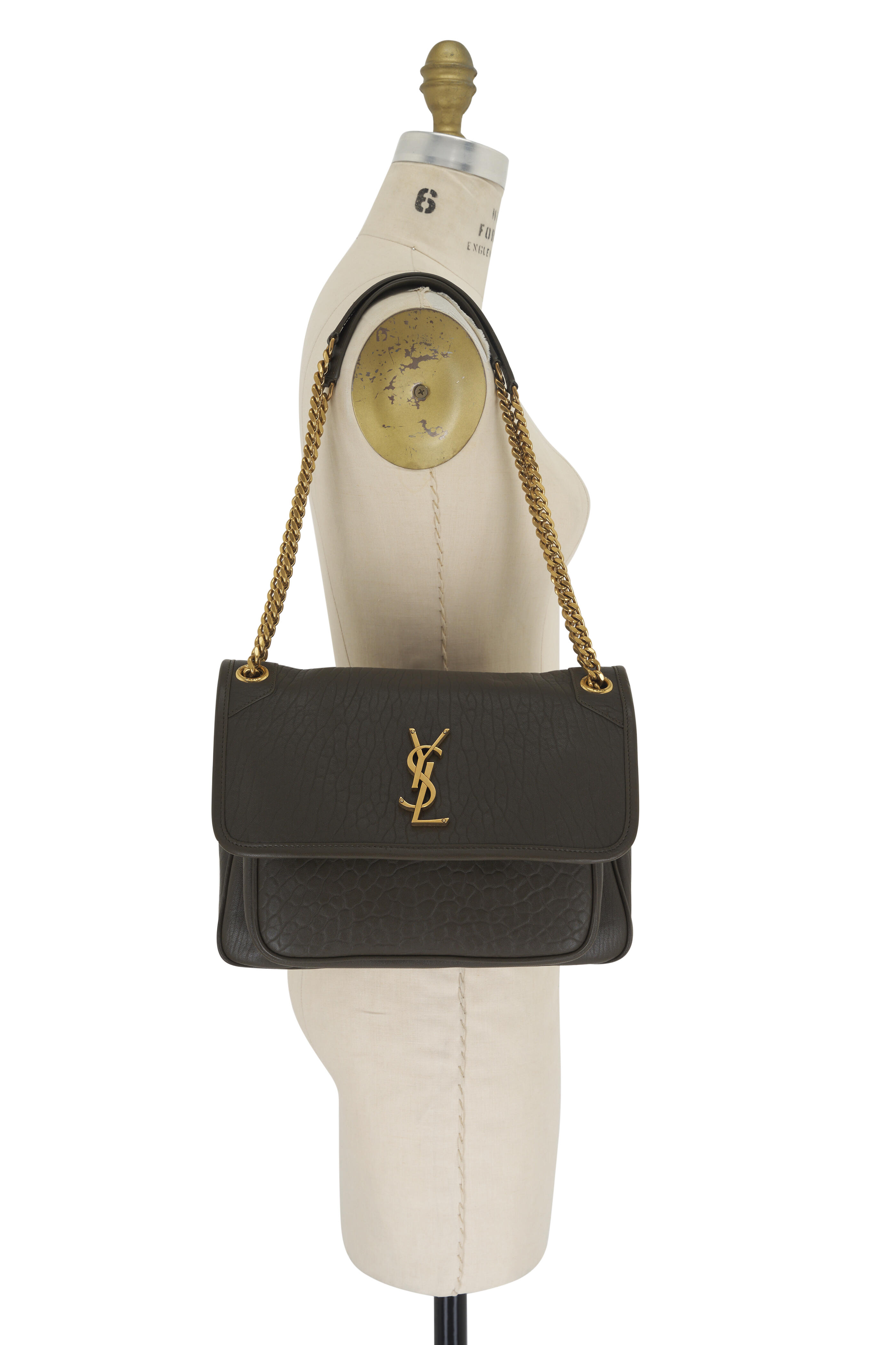 ショルダーバッグ・ポシェット Saint Laurent Light Musk Nappa Leather New Niki Shoulder Bag Saint Laurent - Niki Light Musk Leather Medium Shoulder Bag