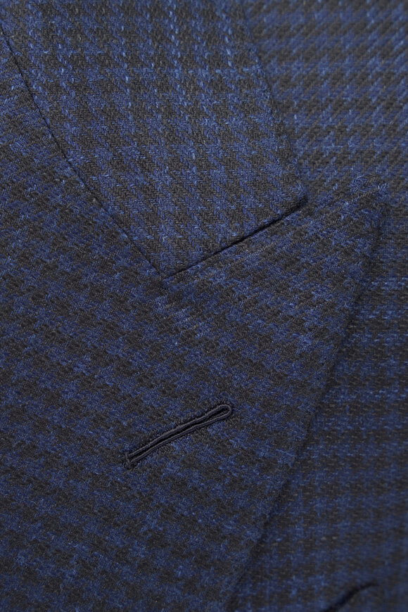 Tom Ford - Shelton Navy Graphic Check Sportcoat