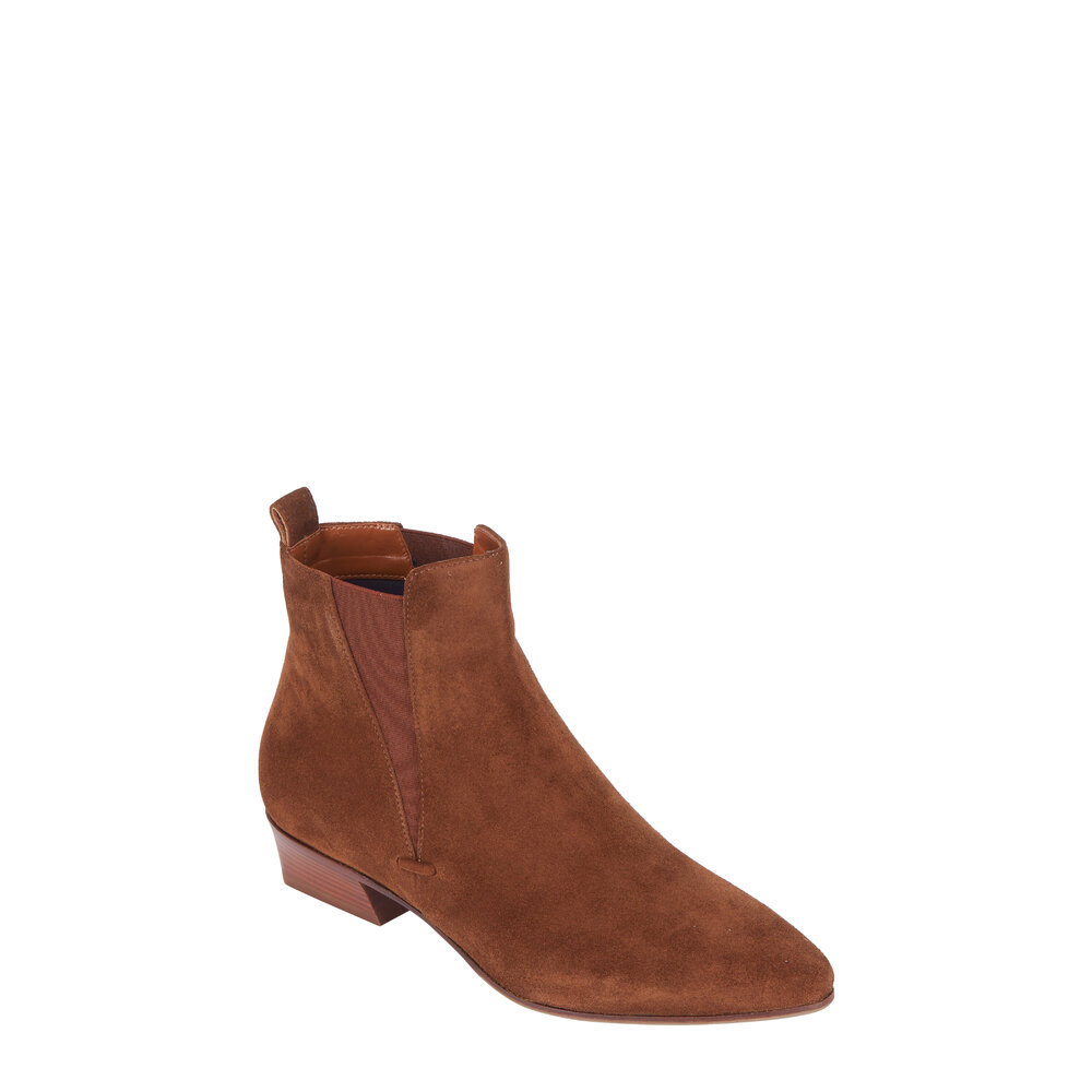 Aquatalia - Fabienne Chestnut Weatherproof Ankle Boot, 40mm