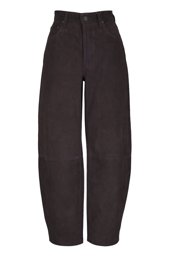 Citizens of Humanity Miro Brown Suede Five Pocket Pant - view 1