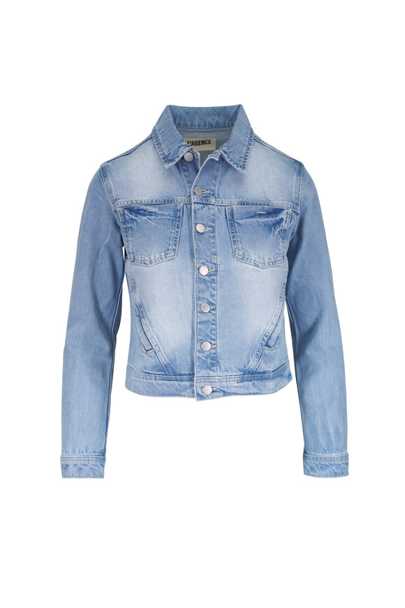 L'Agence Celine Fontana Wash Jean Jacket - view 1