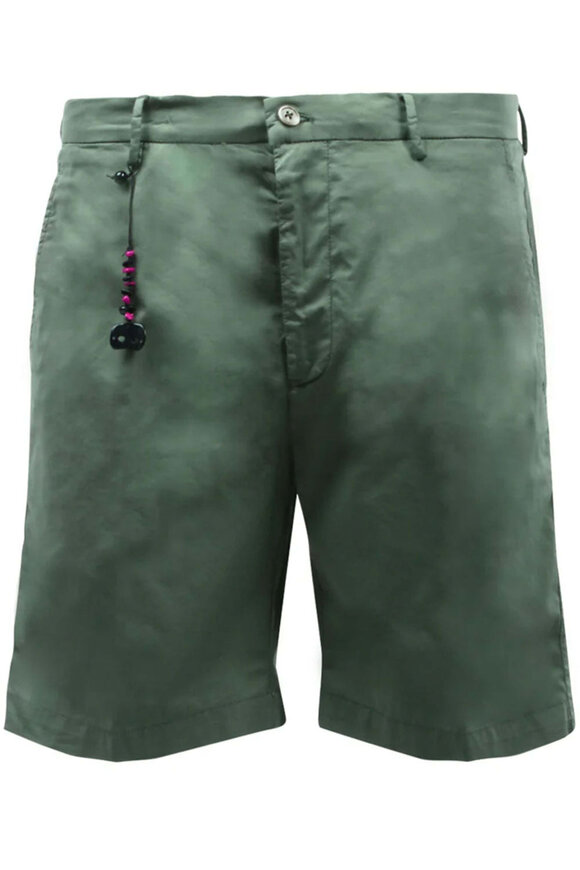 Deke - Light Green Cloud Corduroy Shorts | Mitchell Stores