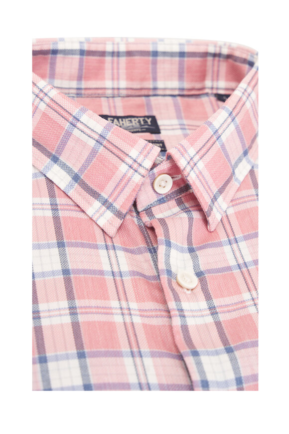 Faherty Brand Movement™ Sienna Sky Plaid Shirt - view 2