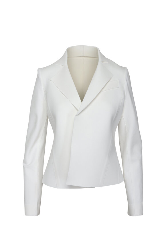 Marie Saint Pierre Onia Chantilly White Jacket
