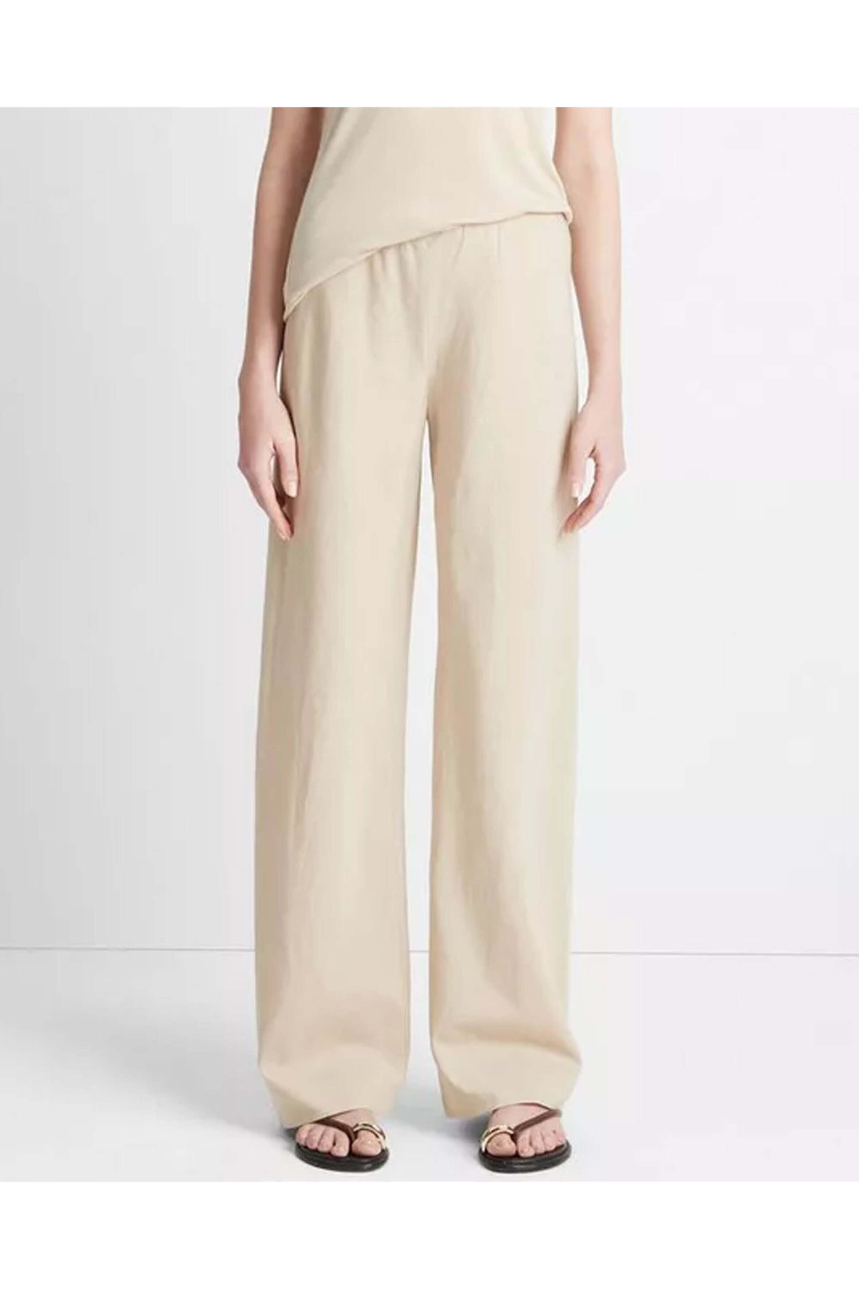 Vince - White Oak High Rise Bias Pant