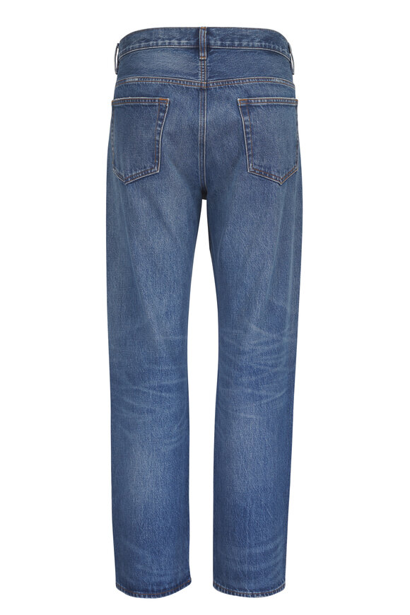 Frame The Straight Blue Mid-Rise Fit Jean - view 3
