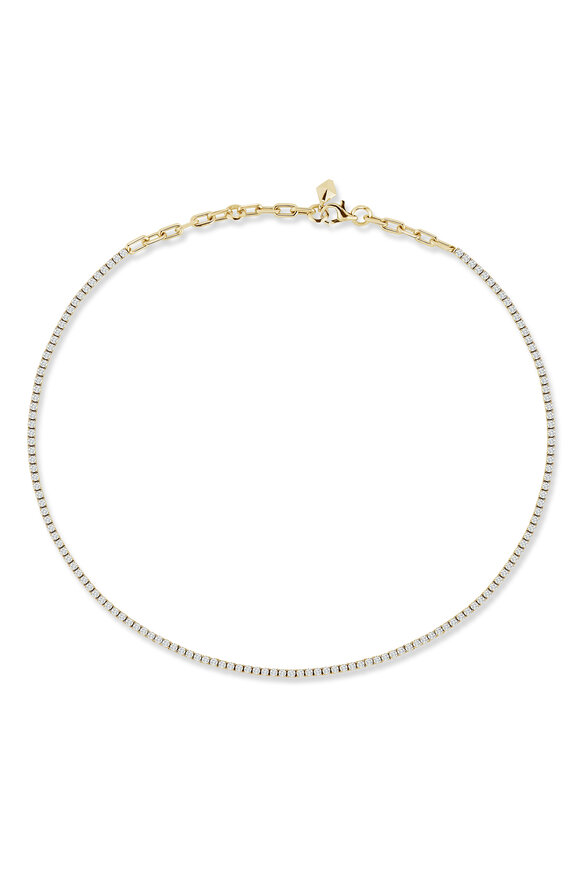Walters Faith Classic Diamond Tennis Necklace - view 2
