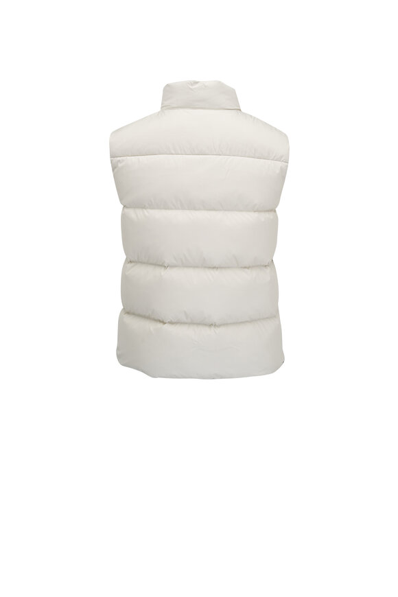 Bogner - Orely Off White Quilted Down Crop Vest