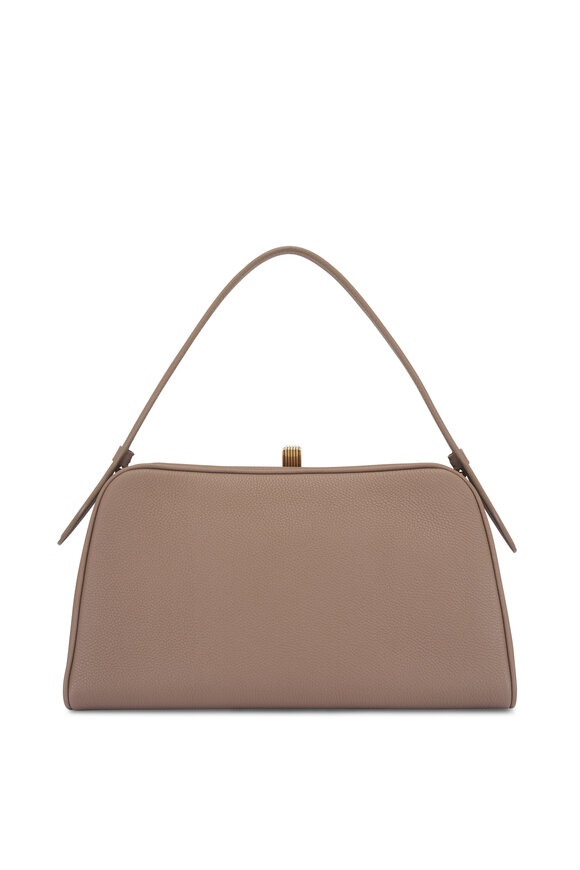 Khaite Cate Tan Leather Satchel - view 2