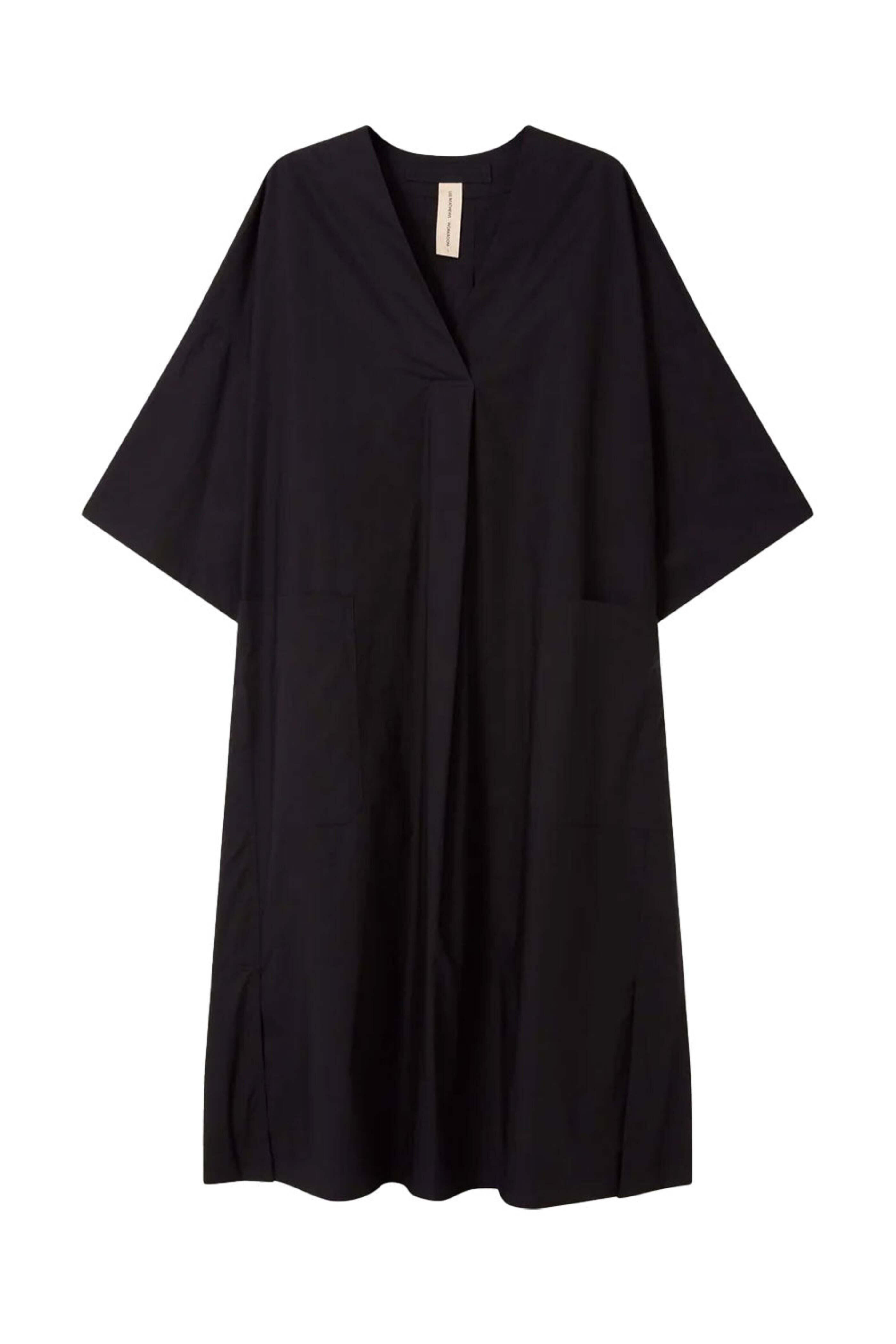 Lee Mathews - Black Oversized Tee Dress