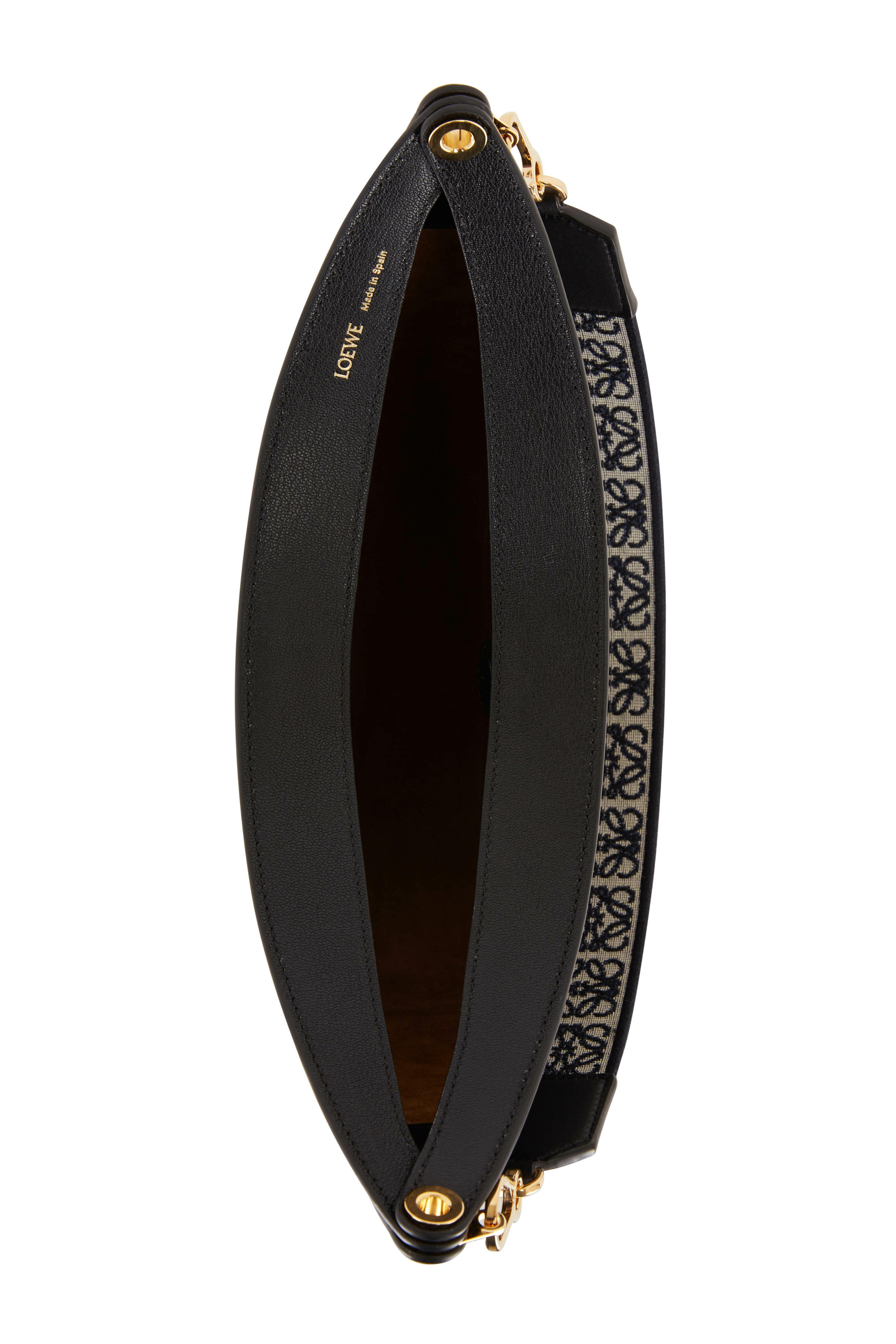 Loewe - Luna Black Leather Bag