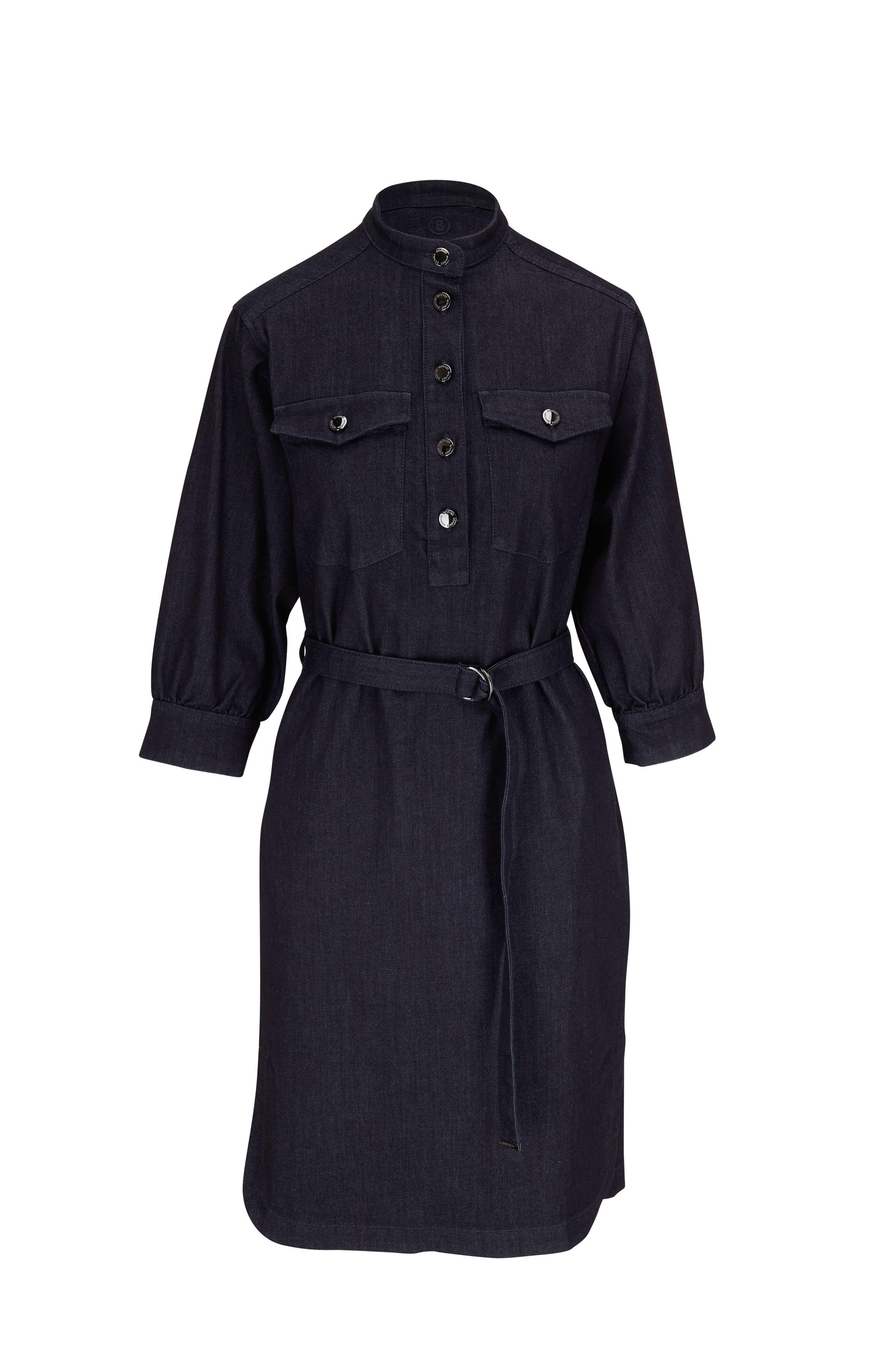 white christmas dresses Karl Lagerfeld Jeans B1w13038 Long Sleeve Short Dress Black M Girl main image 0