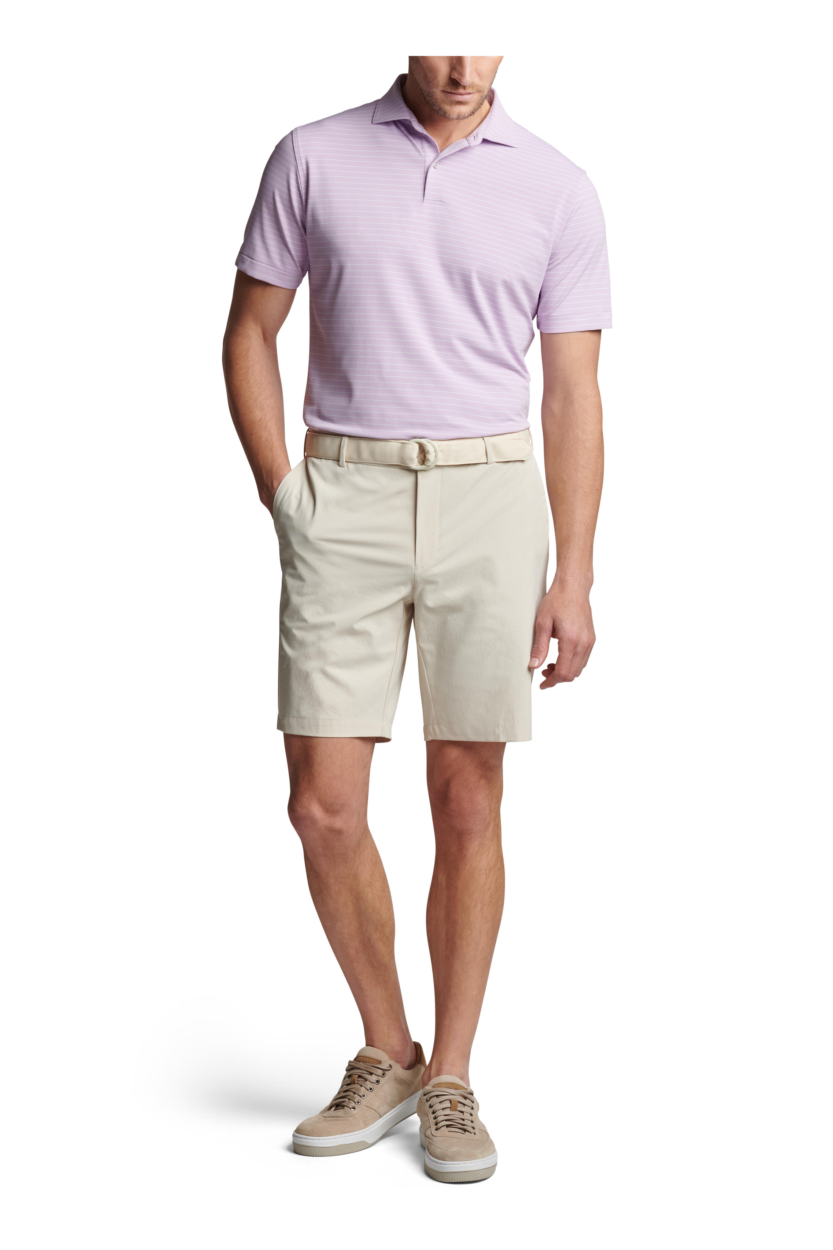 Peter Millar - Surge British Cream Performance Shorts