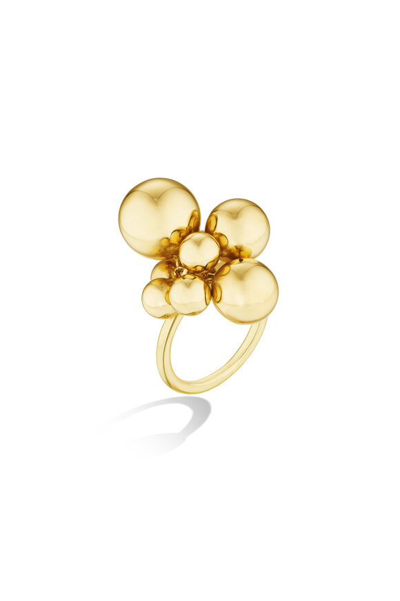 Cadar 18k Yellow Gold Psyche Multi Ring - view 1