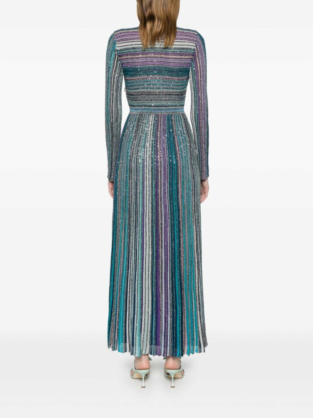 Missoni Chevron knit tunic with asymmetrc hem
