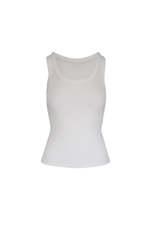 AG Ashley White Essential Tank - view 1
