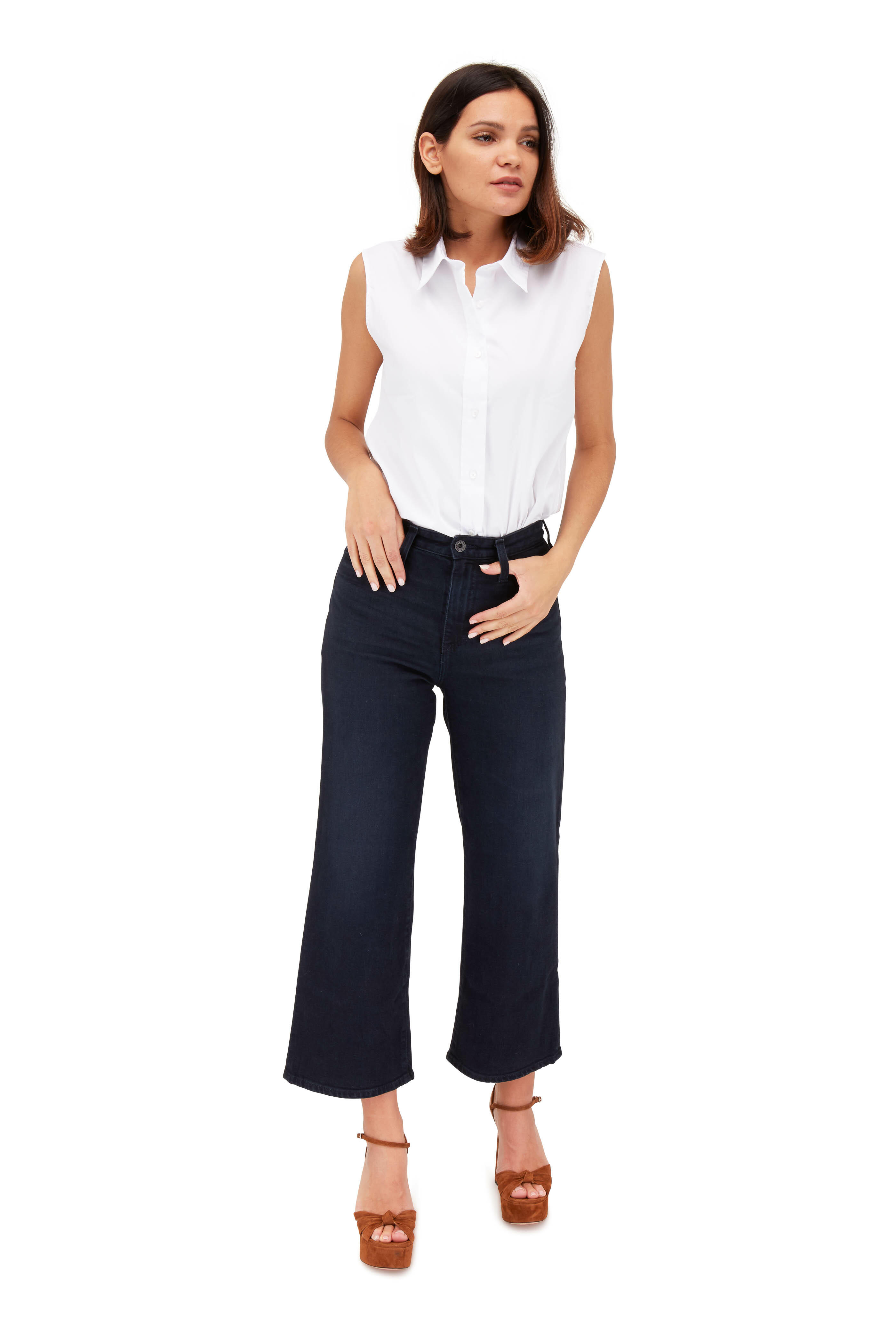 Aquazzura - Baba Cognac Suede Platform Sandal, 125mm