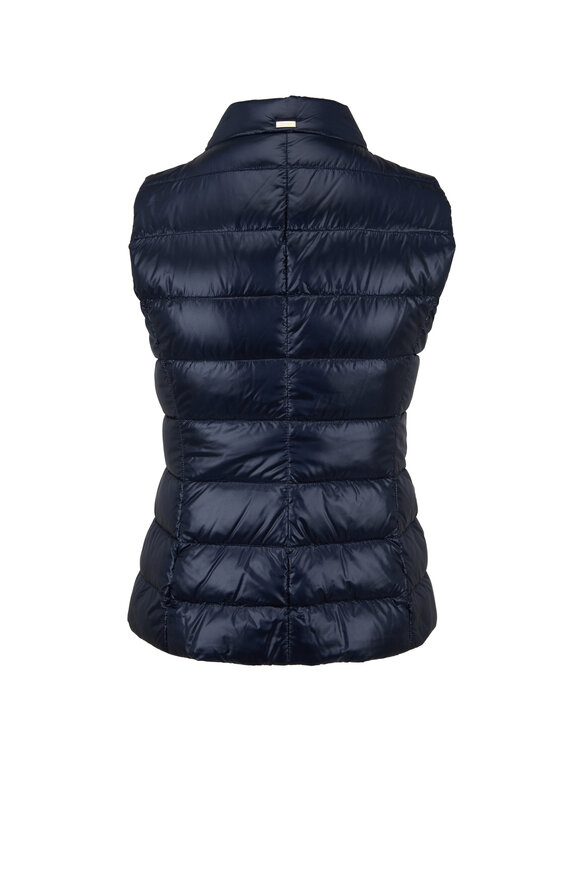 Herno - Navy Basic Puffer Vest