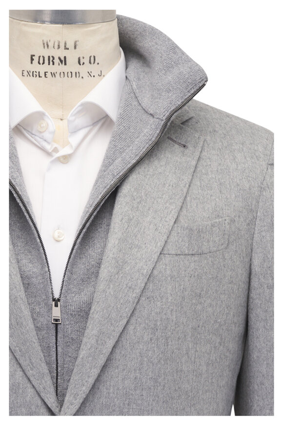 Atelier Munro - Light Gray Bone Safari Jacket | Mitchell Stores