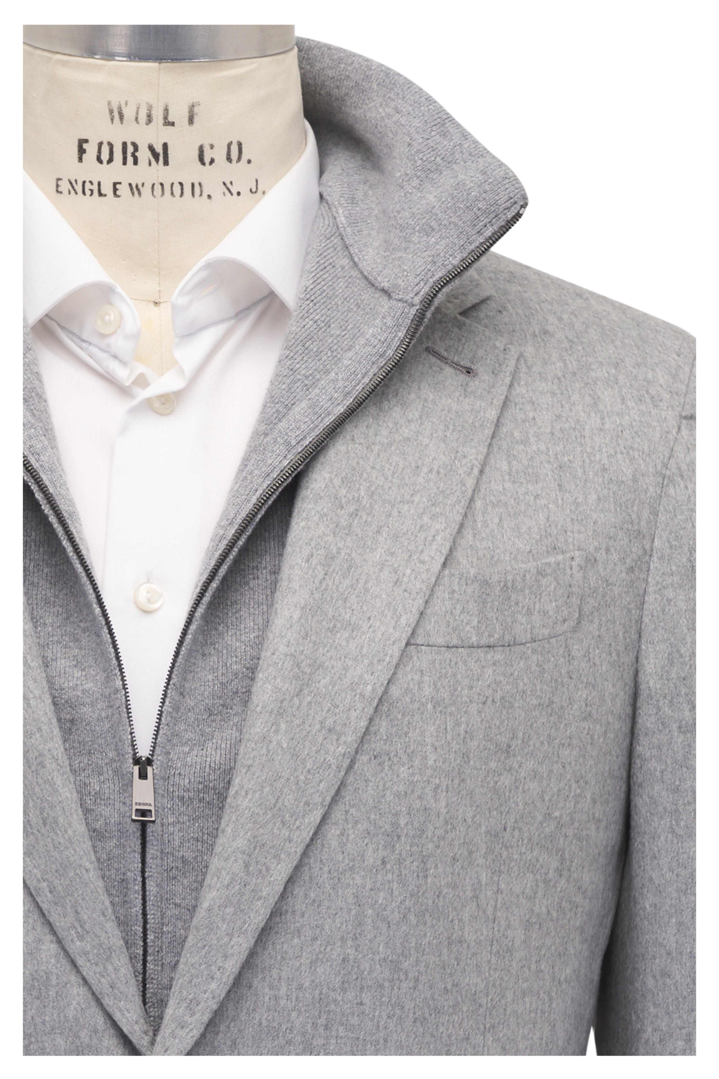 Zegna - Gray Oasi Cashmere Jacket