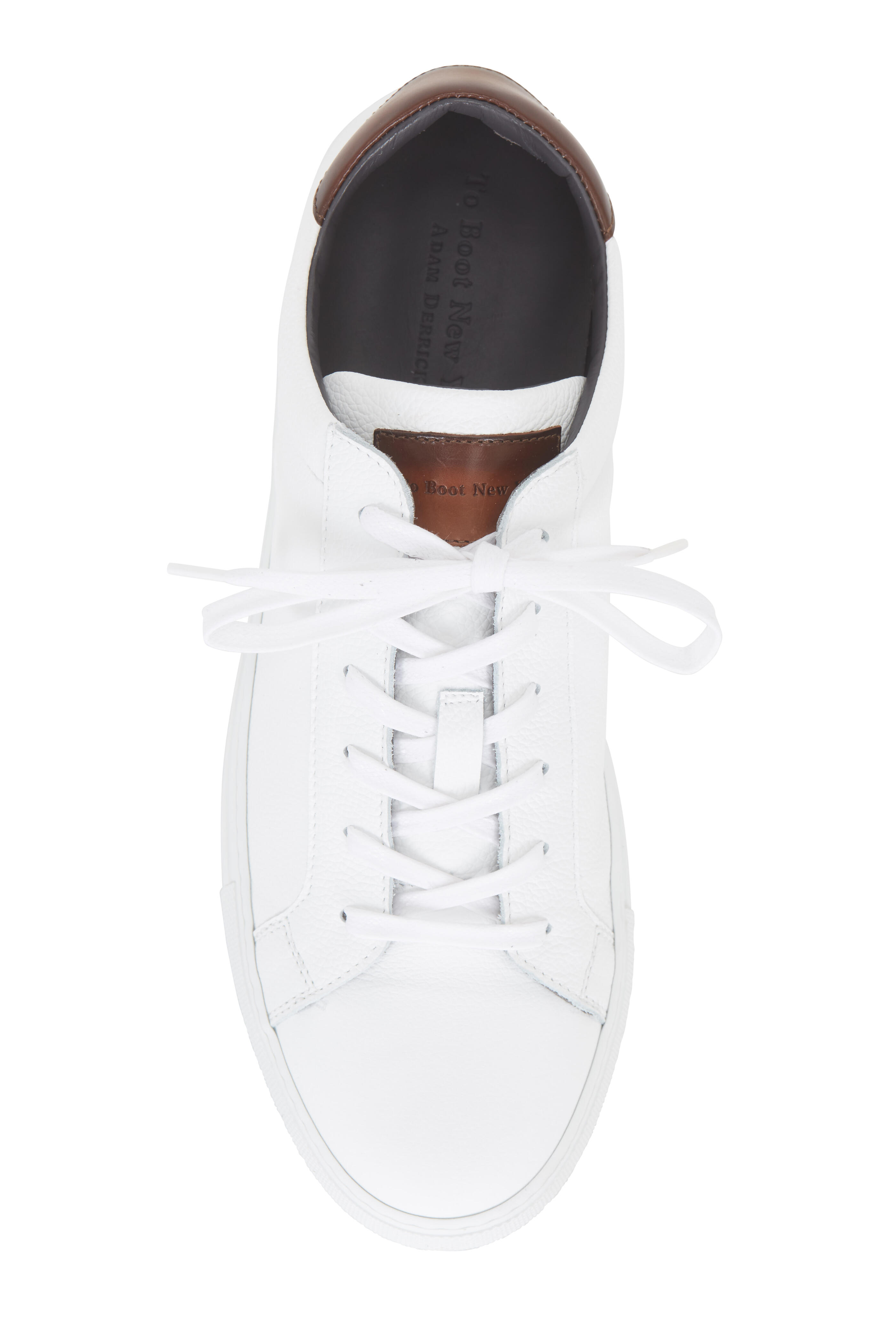 To Boot New York - Knox White Leather Sneaker | Mitchell Stores