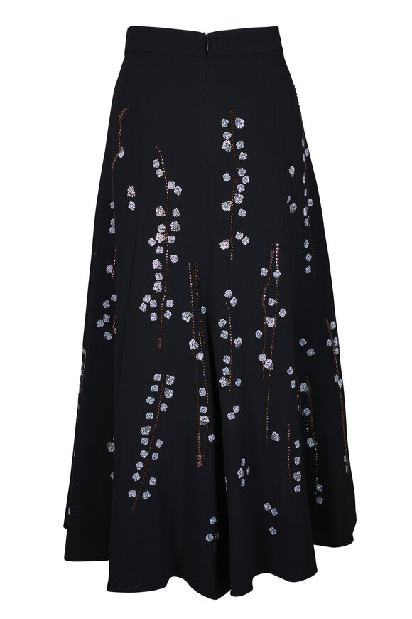 Libertine Sakura Black Tulip Beaded Skirt - view 2
