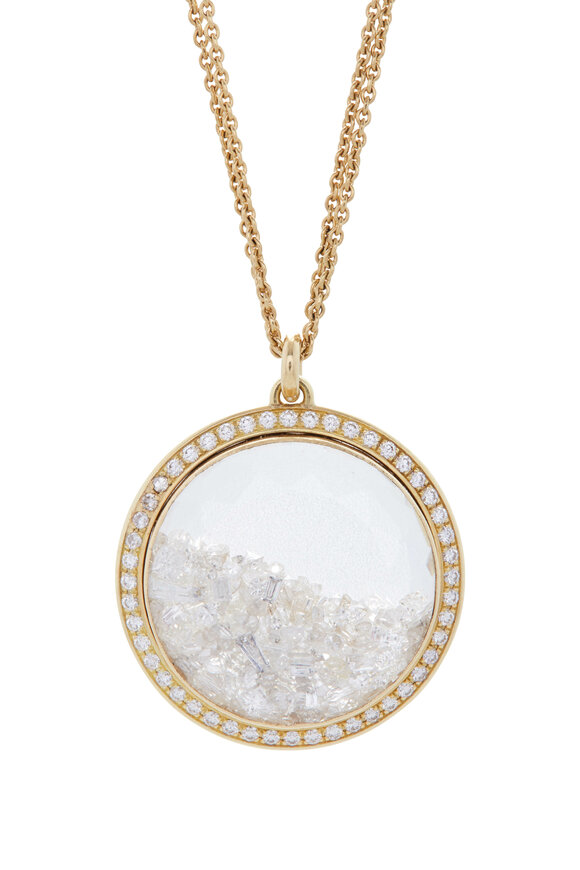 Renee Lewis - Shake© 5CT White Diamond Pendant Necklace