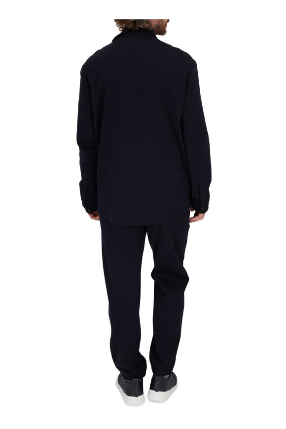 Zegna - Navy High Performance Wool Pant