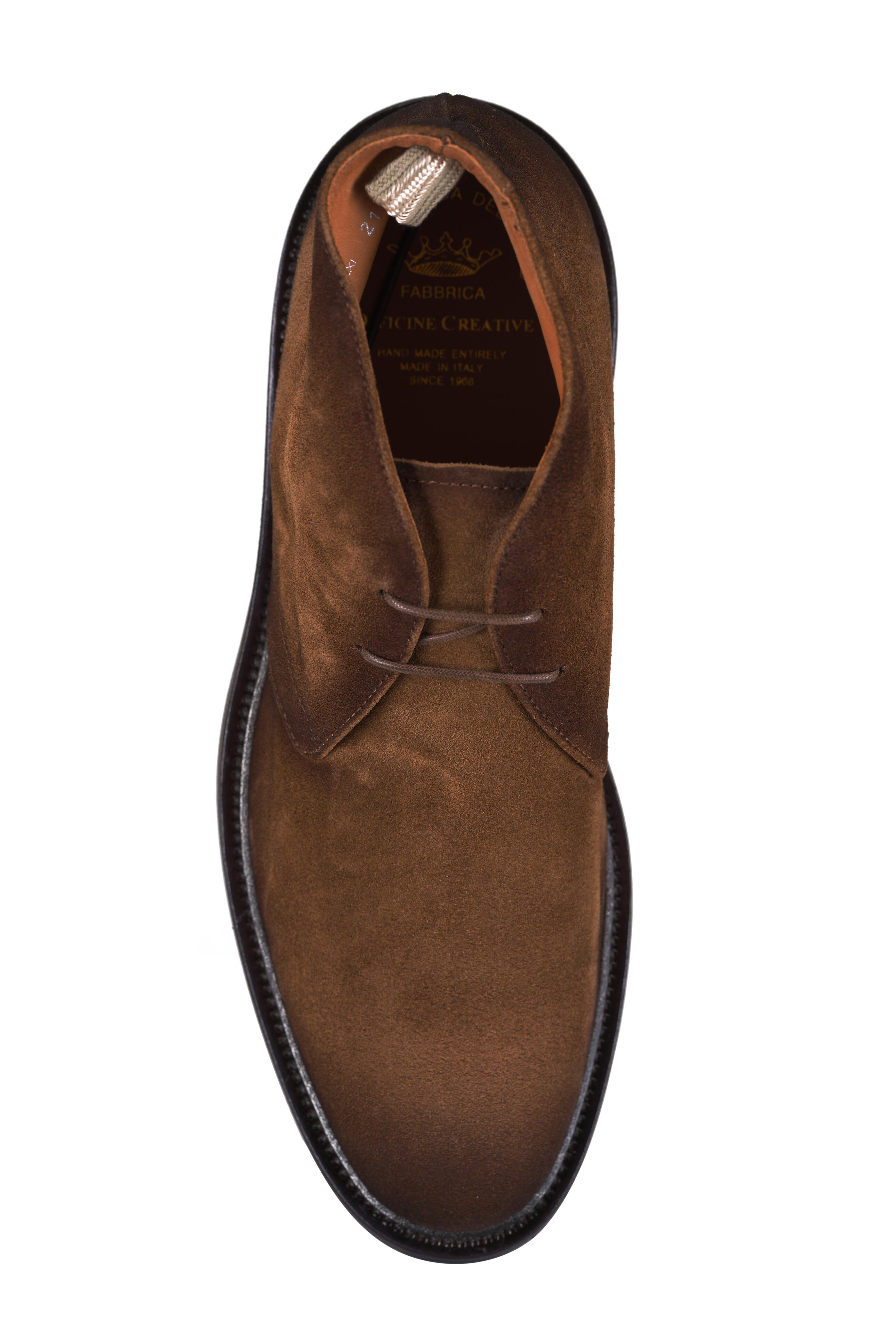 Officine Creative - Hopkins Flexi 211 Castagna Suede Chukka Boot - view 3