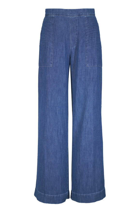 Frank & Eileen Medium Wash Stretch Pull-On Pant - view 1