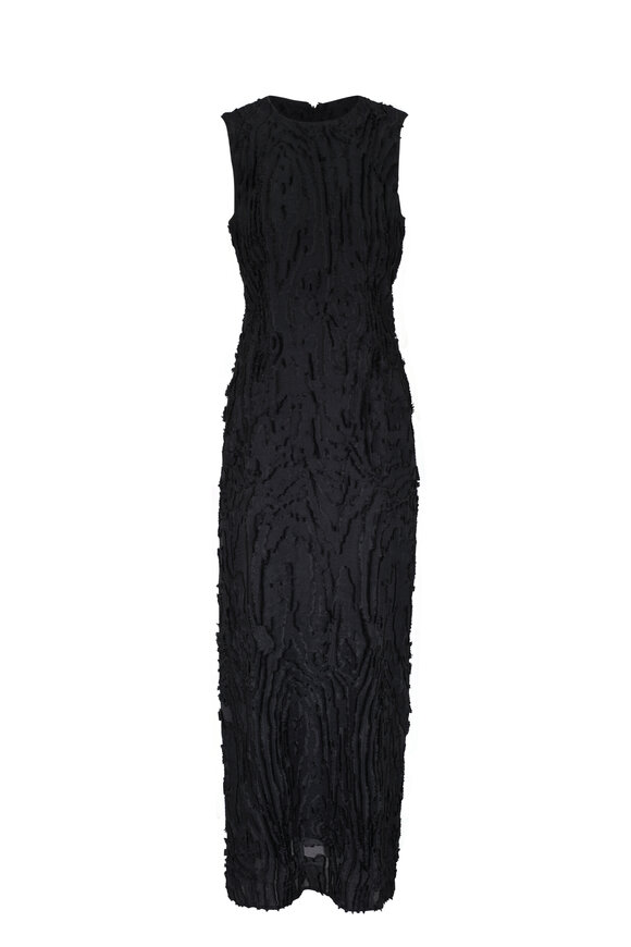 Lafayette 148 New York - Black Maxi Sheath Dress