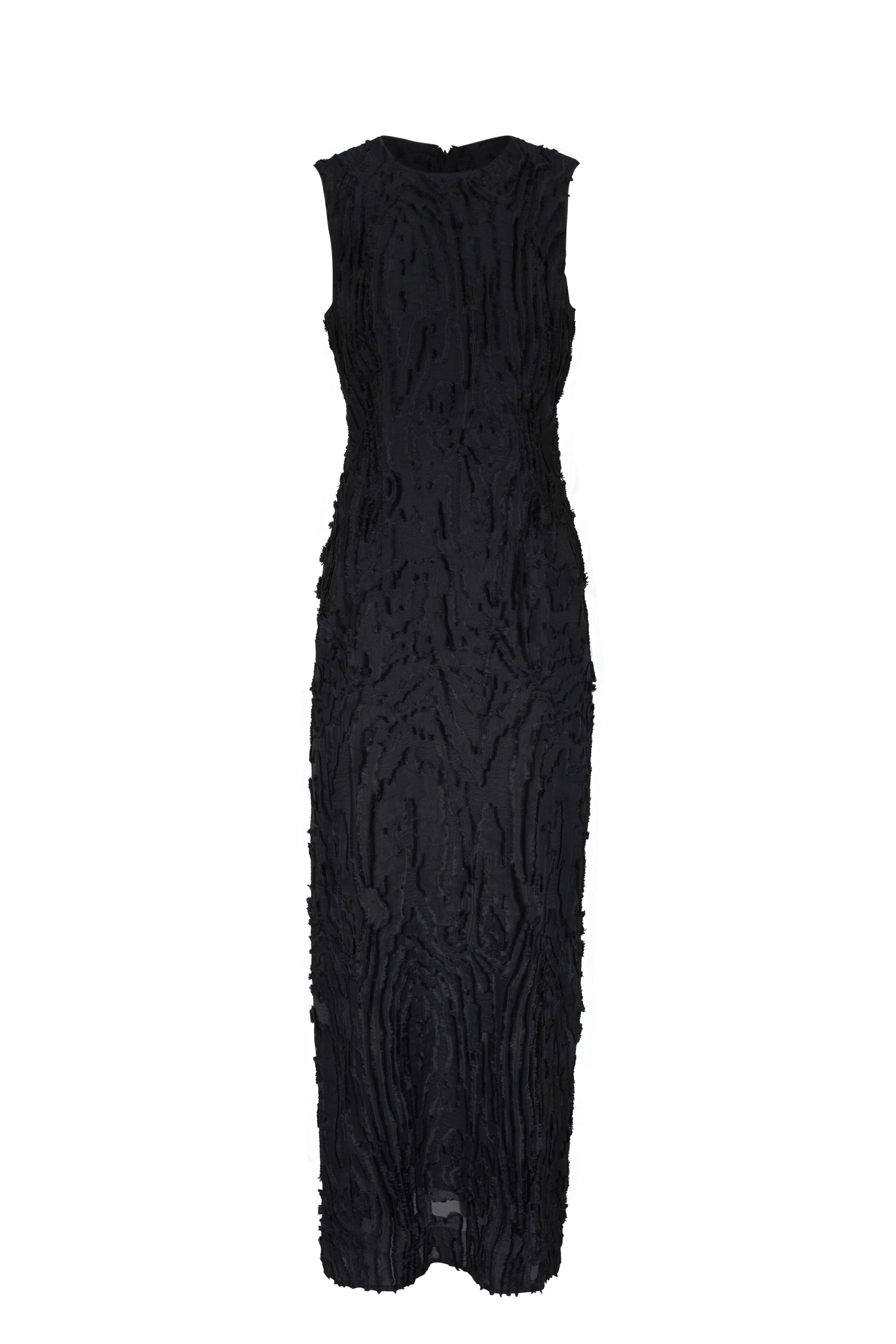 Lafayette 148 New York - Black Maxi Sheath Dress