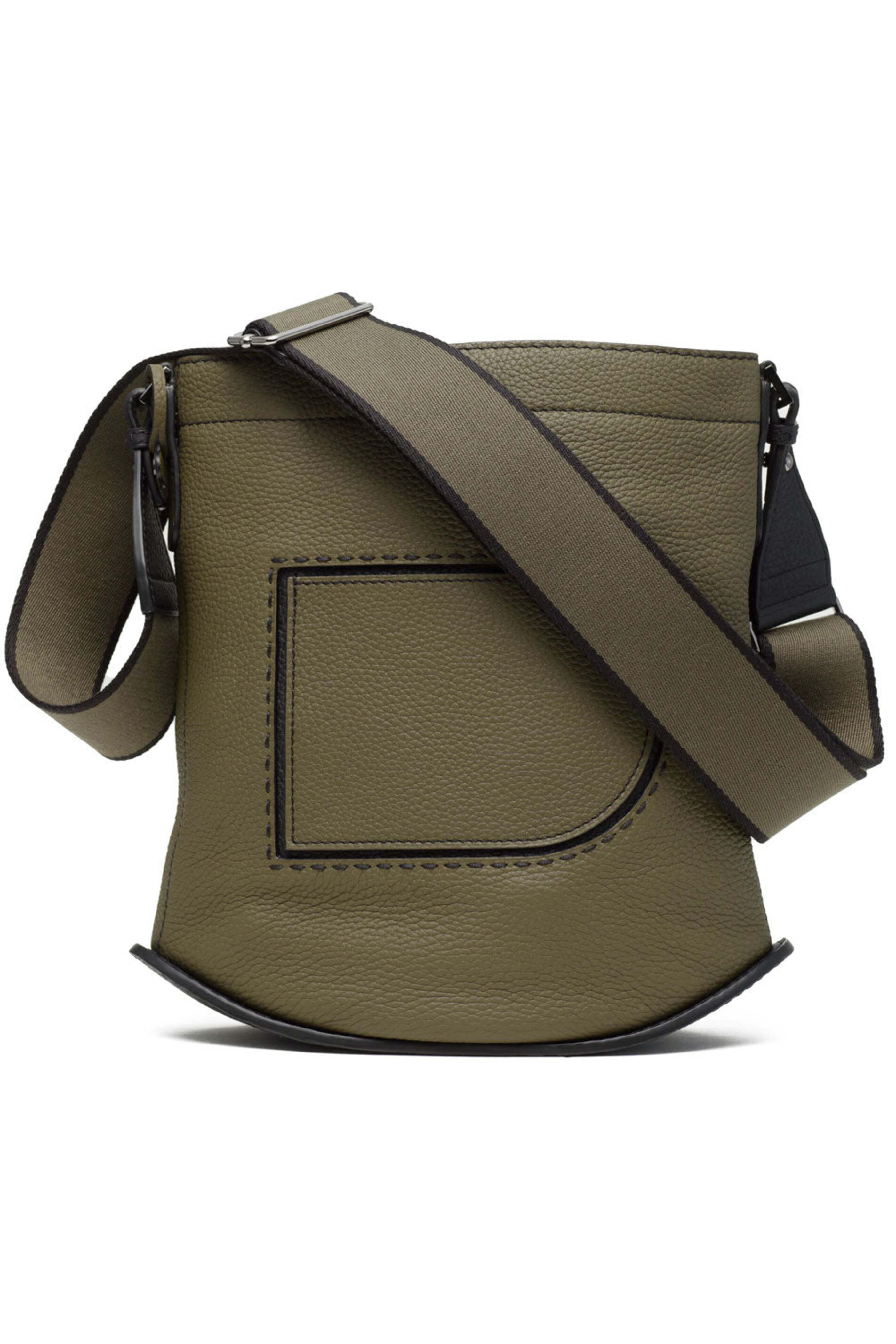 【DELVAUX】リンゴットスモールバッグ(関税送料込) Delvaux - Pin Daily Surpique in Kaki Noir | Mitchell Stores