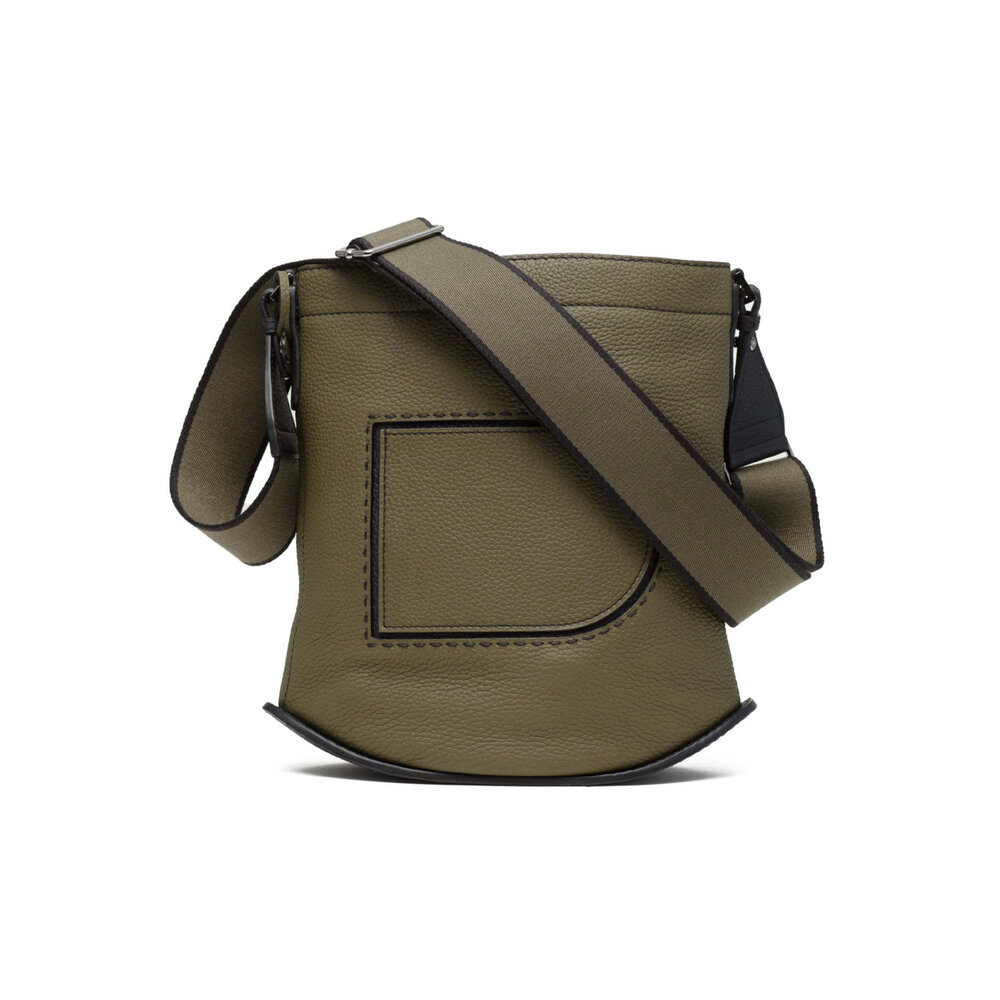 Delvaux - Pin Daily Surpique in Kaki Noir | Mitchell Stores