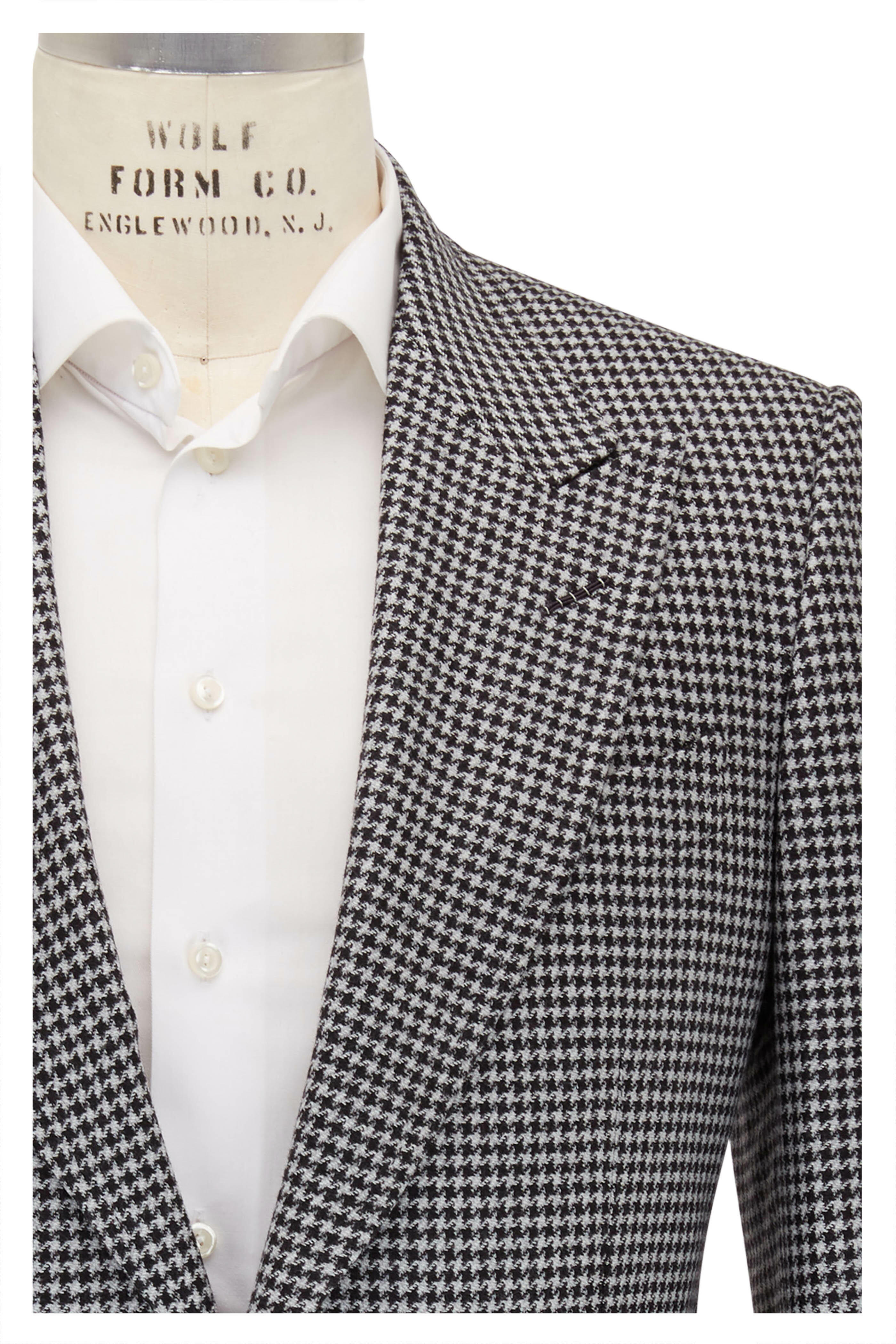 Tom Ford - Shelton Gray Houndstooth Wool Sportcoat