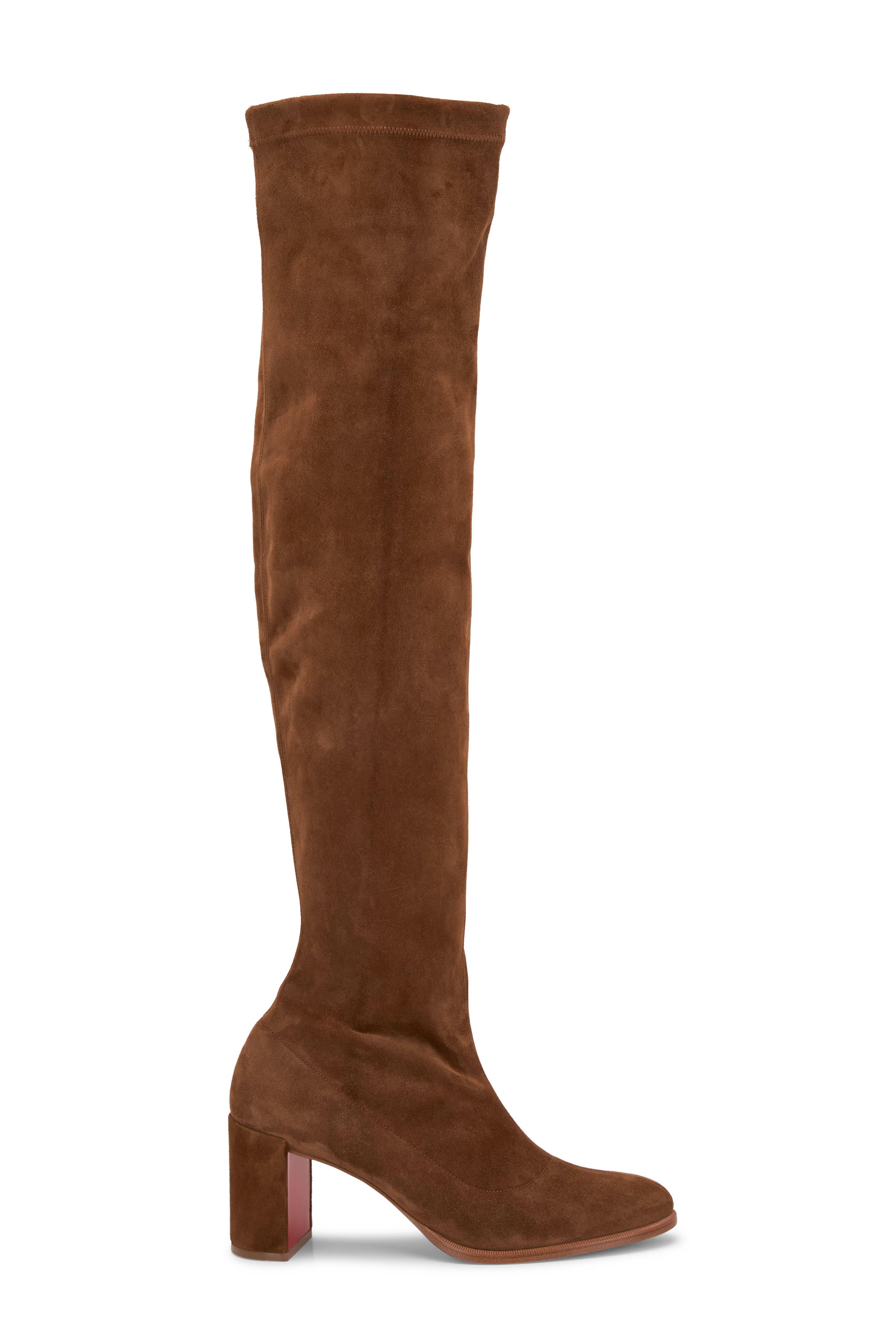 Christian louboutin over the knee boots best sale