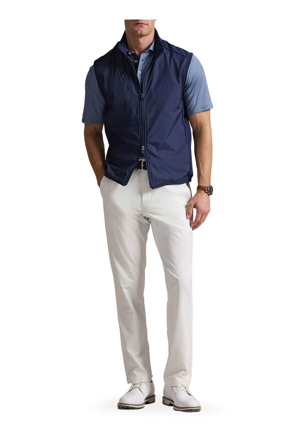 RLX Ralph Lauren Navy Blue Tech Terry Vest - view 2