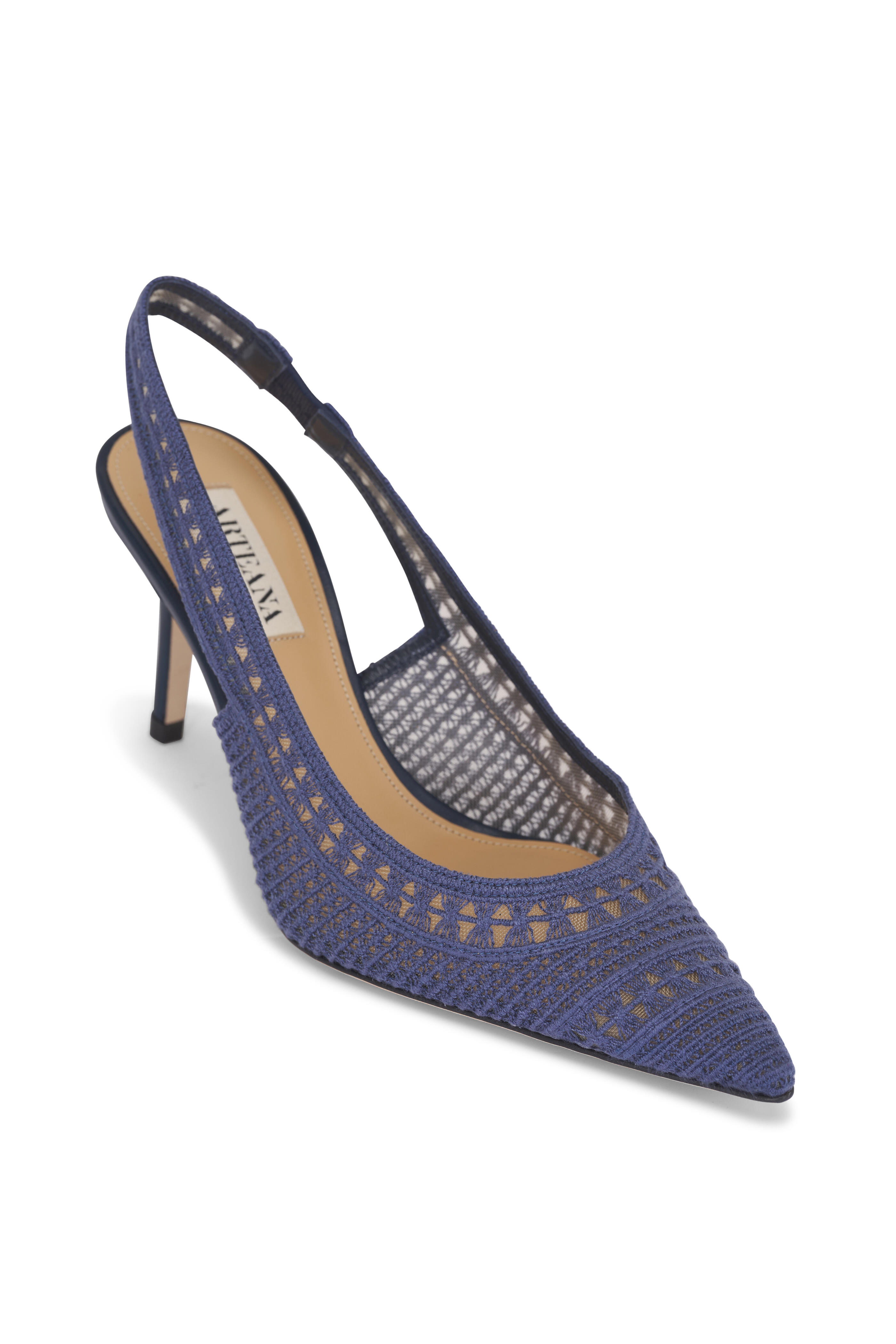 Arteana - Trieste Blue Mesh Pump, 75mm