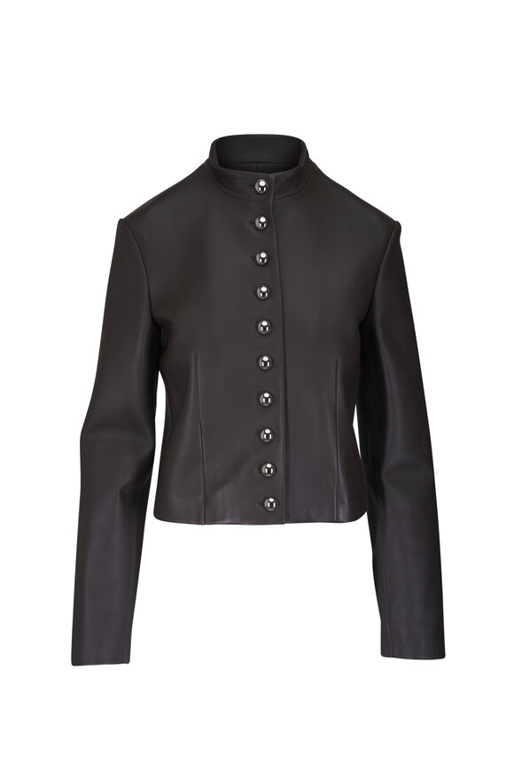 Altuzarra Dixon Fudge Lambskin Jacket - view 1
