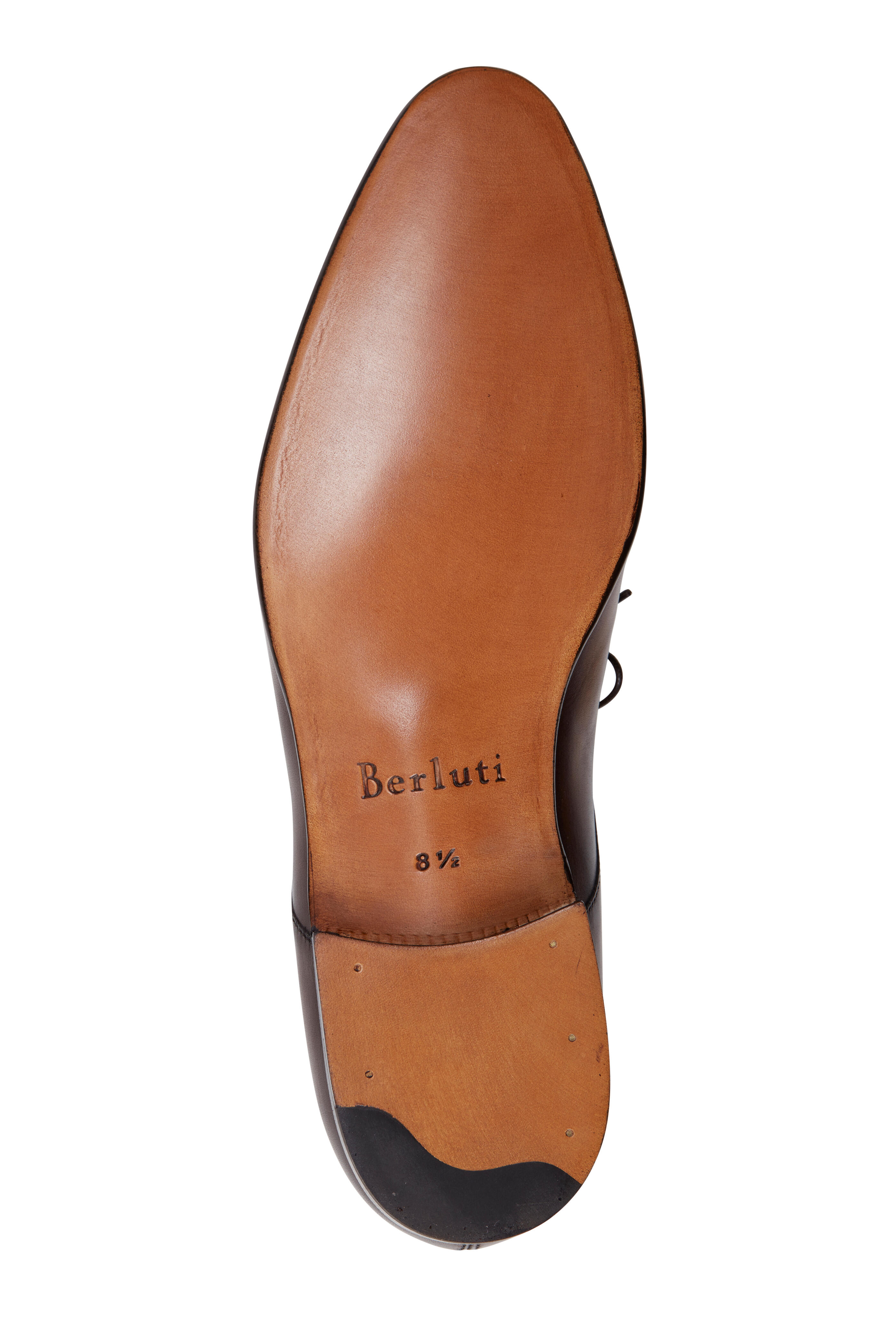 Berluti - Gaspard Galet Tobacco Bis Leather Derby