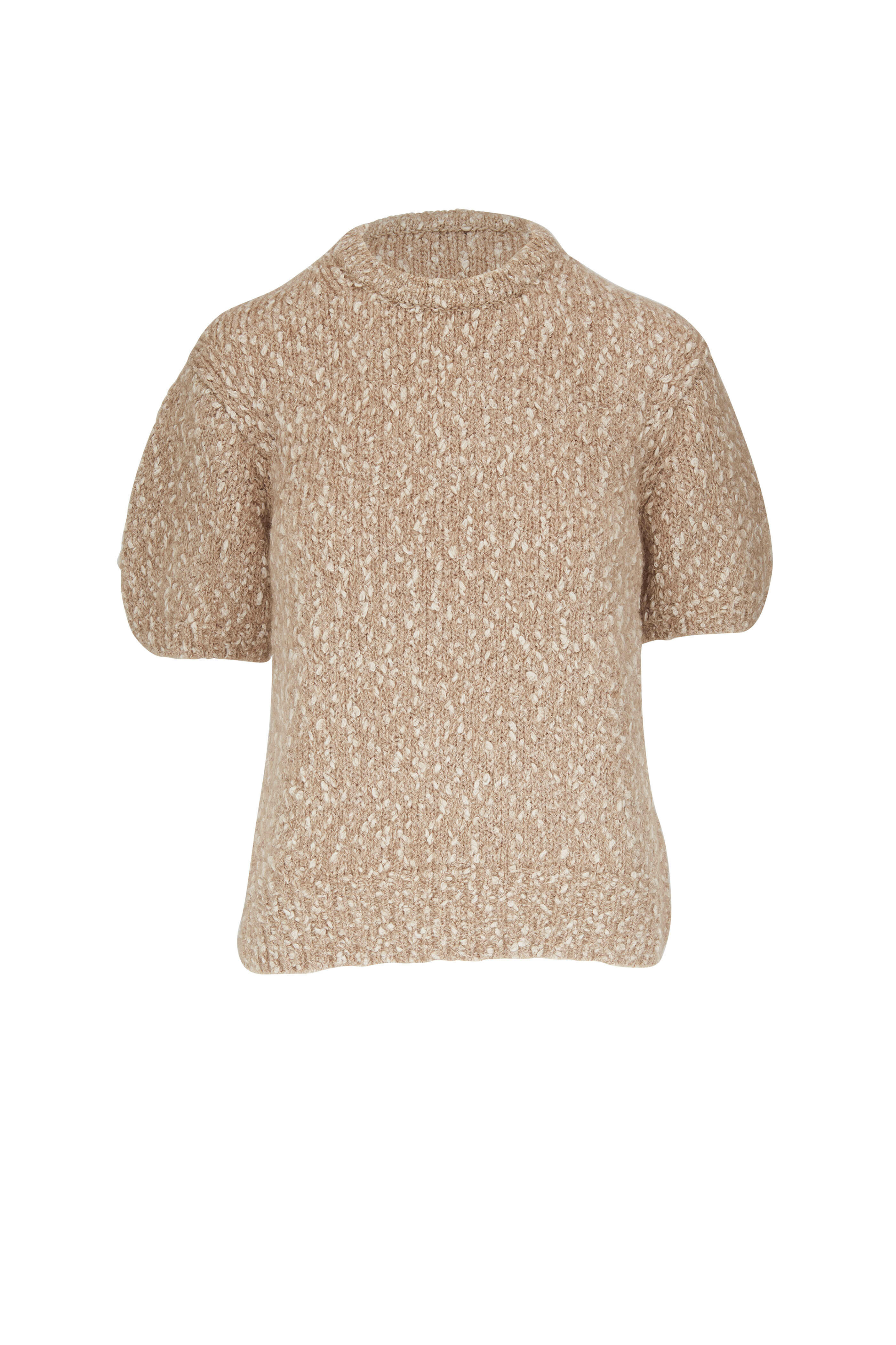 Lafayette 148 New York - Taupe Cotton, Mohair & Wool Short