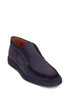 ブーツ Santoni Suede Slip-On Ankle Boots Santoni slip-on Suede Boots | Green | FARFETCH