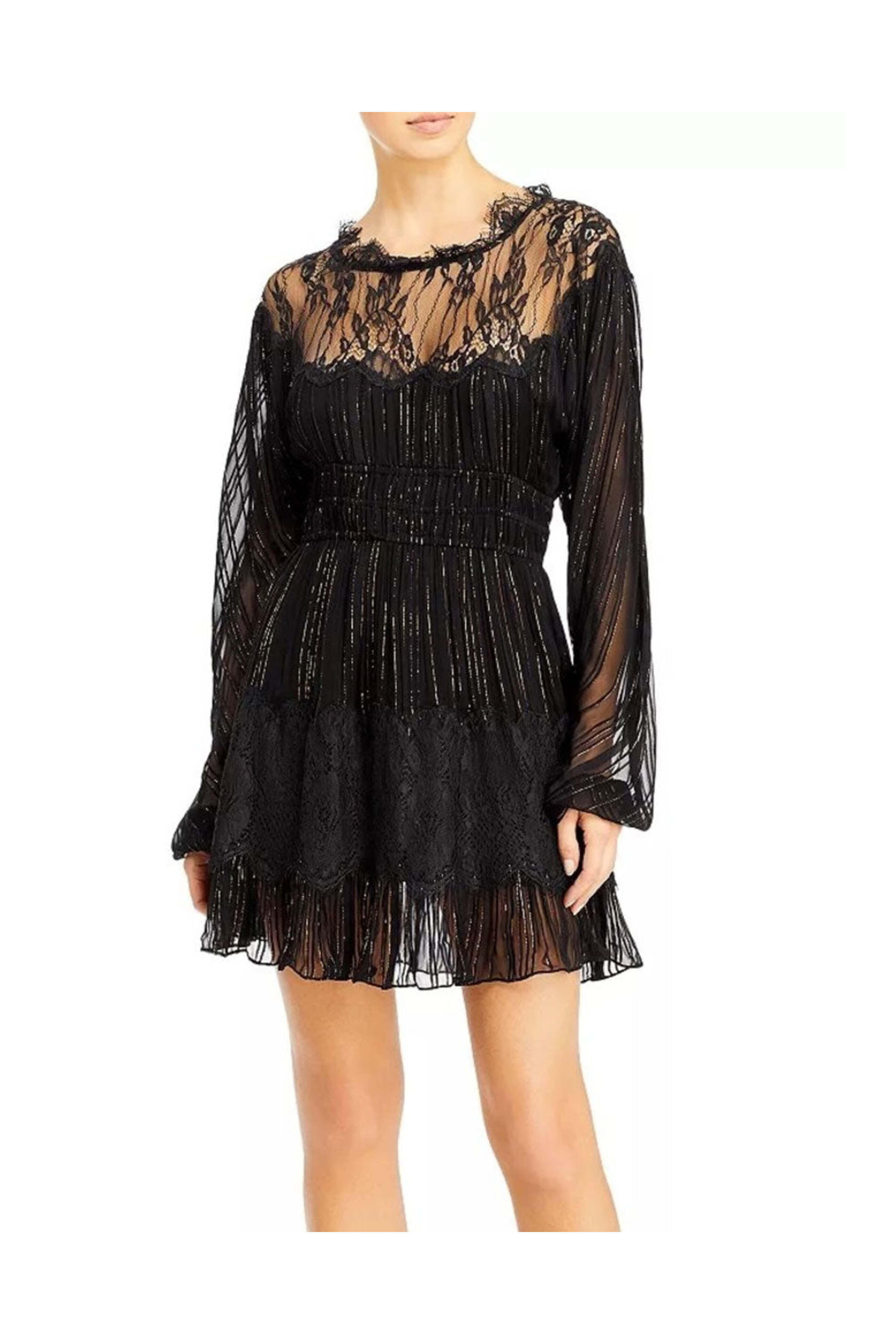 Loveshackfancy - Black Coventry Mini Dress