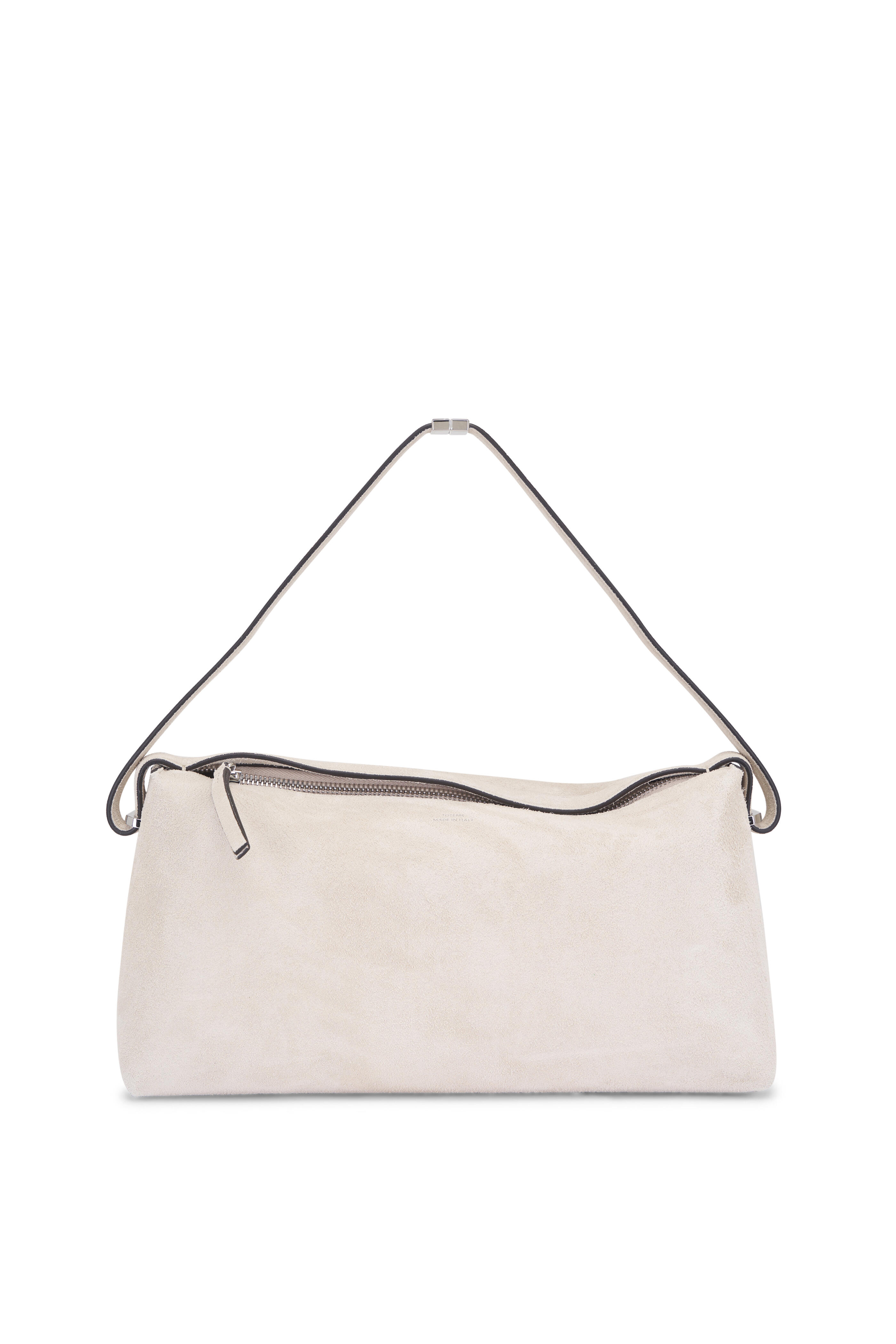 Totême - Pearl Belted Suede Clutch